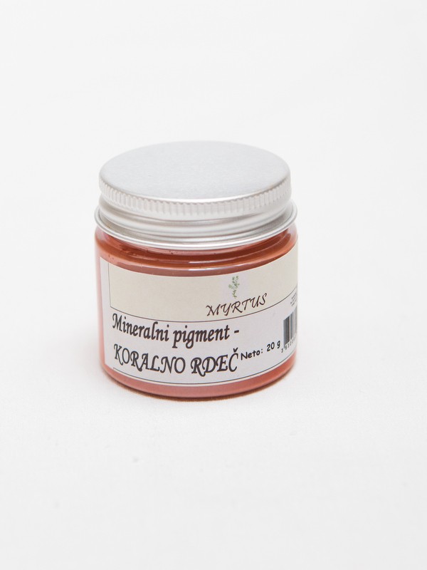 MYRTUS Mineral pigment CORAL RED 20 g