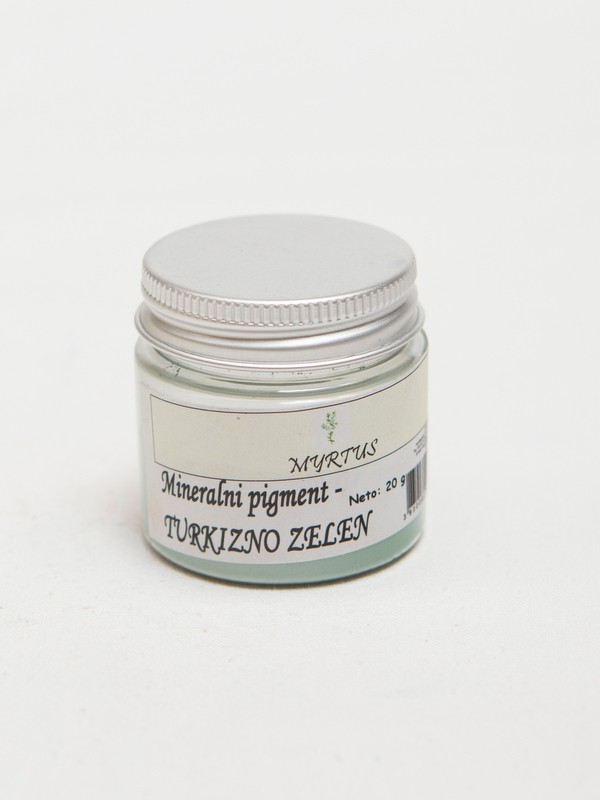 MYRTUS Mineral pigment TURQUOISE GREEN 20 g
