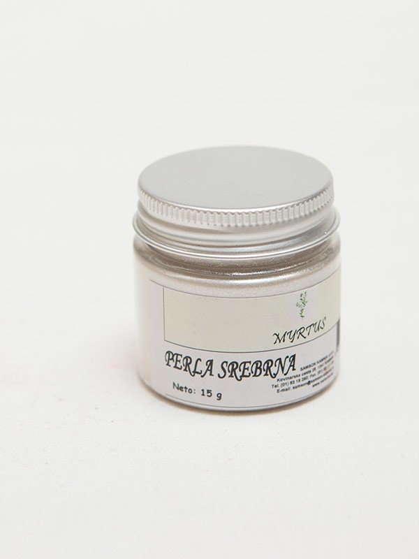 MYRTUS Pearl pigment SILVER 15 g