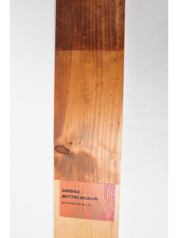 Rustikal olje za zaščito notranjih lesenih površin pigmentirano z VIVAT pigmenti