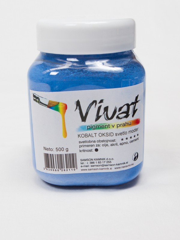 VIVAT - Kobalt oksid svetlo moder 500 g