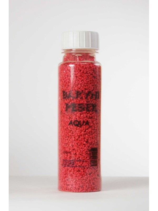 BARVIT AQUA decorative sand RED 250 ml