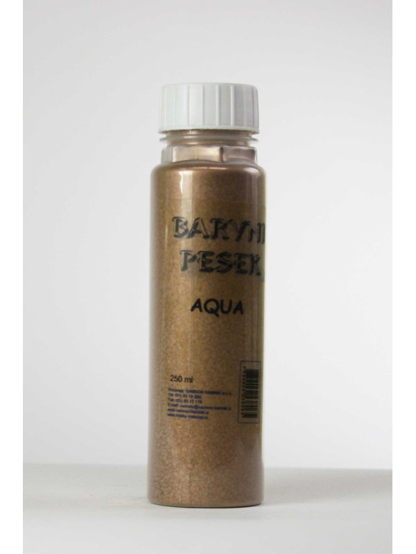 BARVIT AQUA decorative sand GOLDEN 250 ml