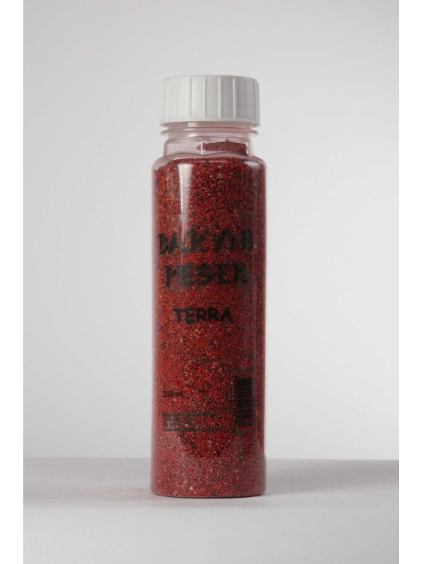 BARVIT TERRA Decorative sand RED 250 ml