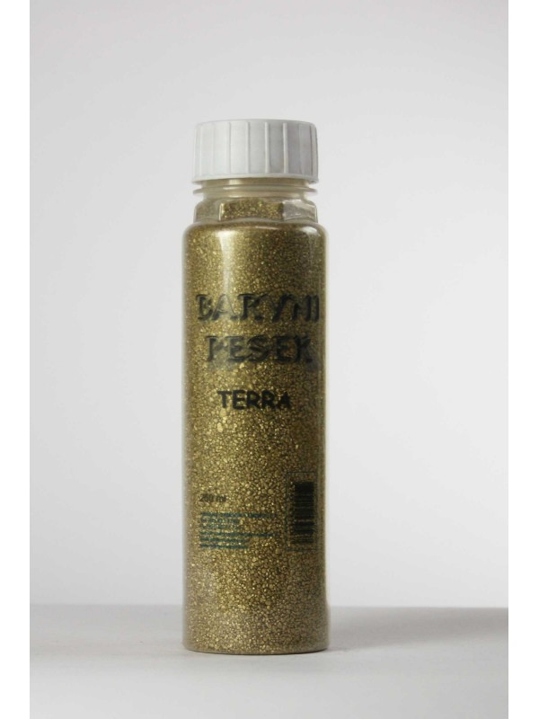 BARVIT TERRA Decorative sand GOLD 250 ml