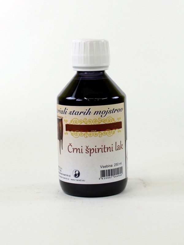 SPIRIT VARNISH, black 250 ml