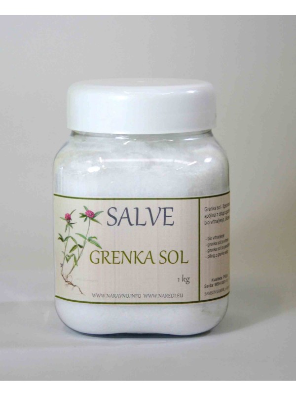 GRENKA SOL (Magnezijev sulfat) 1 kg