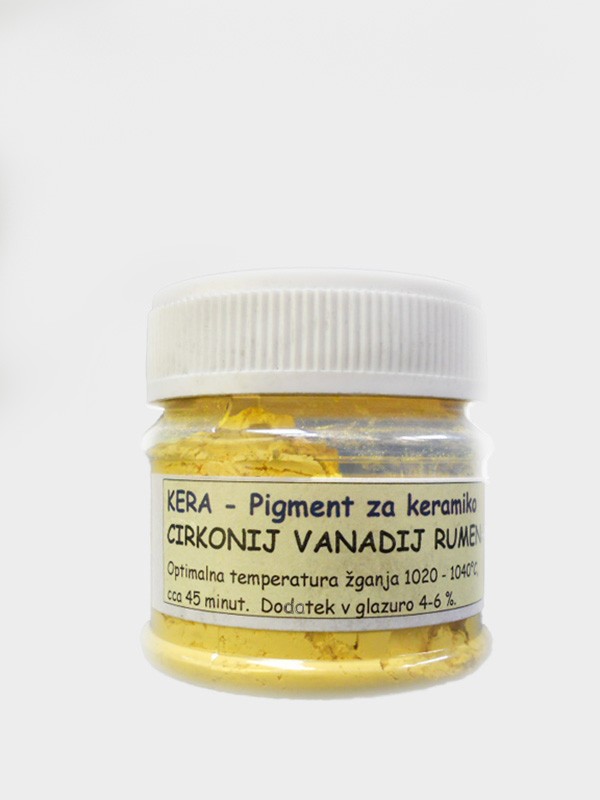 KERA Underglaze pigment VANADIUM ZIRCONIUM YELLOW 161 30 g