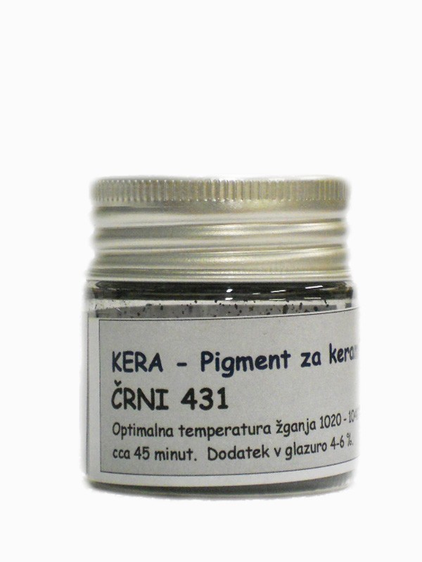 KERA Underglaze pigment NICKEL BLACK 431 30 g