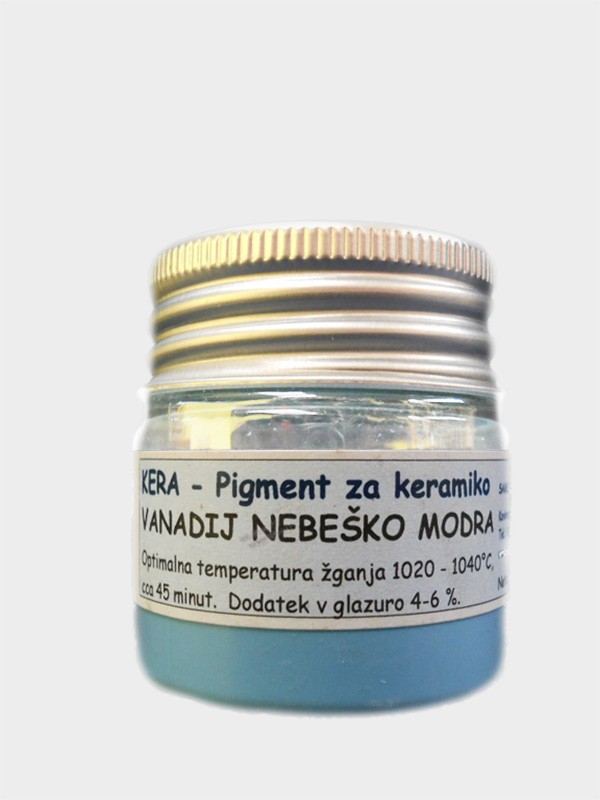 KERA Underglaze pigment VANADIUM CELESTIAL BLUE 131 30 g