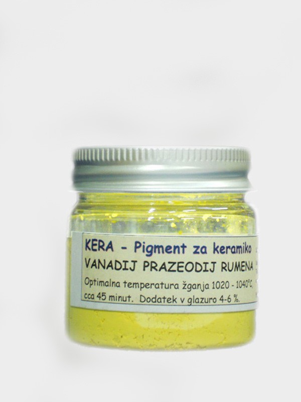 KERA Underglaze pigment PRASEODYMIUM VANADIUM 162 30 g