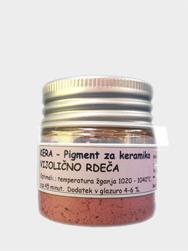 KERA Underglaze pigment VIOLET RED 21 30 g