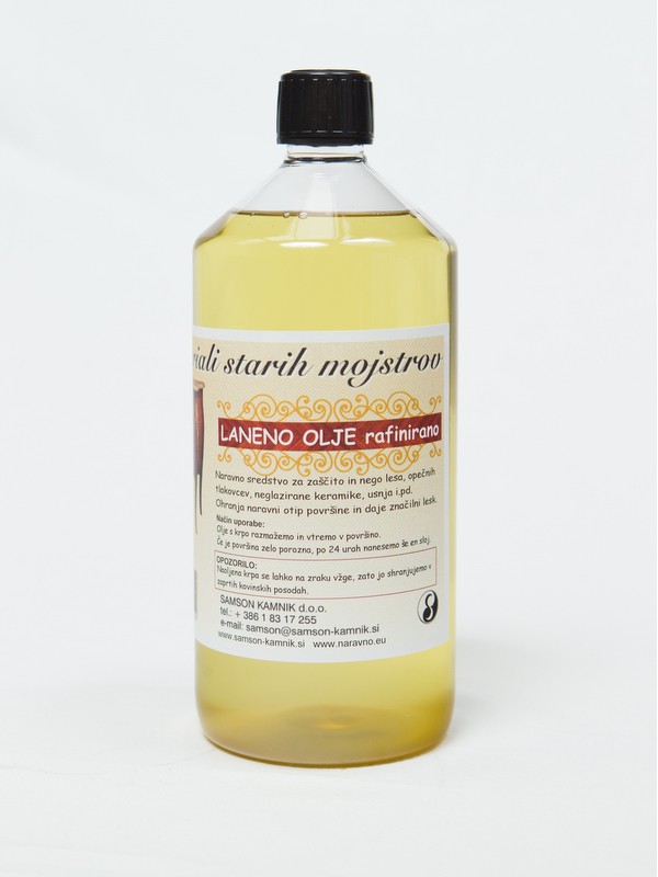 LINSEED OIL refined 1l