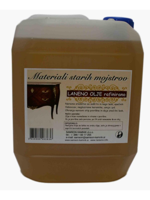 LINSEED OIL refined 20 l