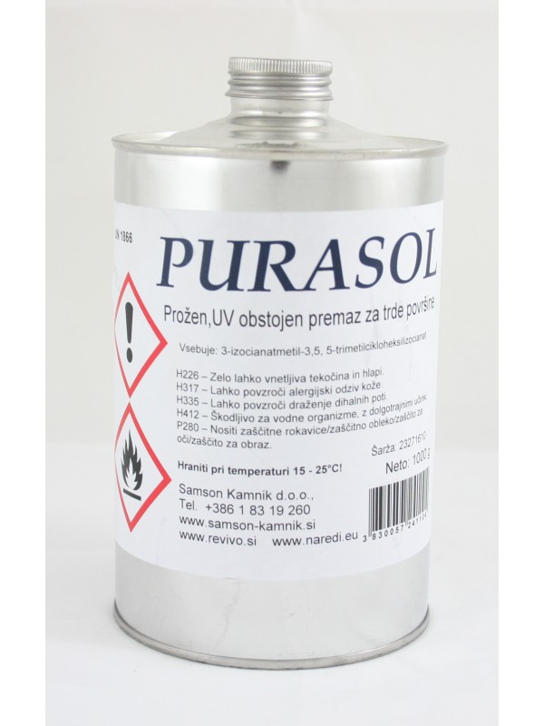 PURASOL UV stable polyurethane coating 1l