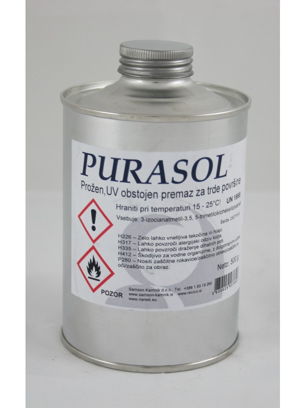 PURASOL UV stable polyurethane coating 500 ml