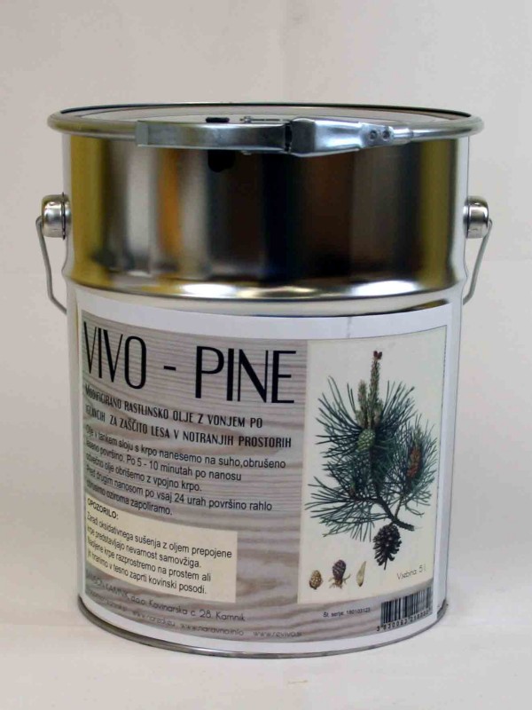 VIVO PINE oil for interior surfaces 5l