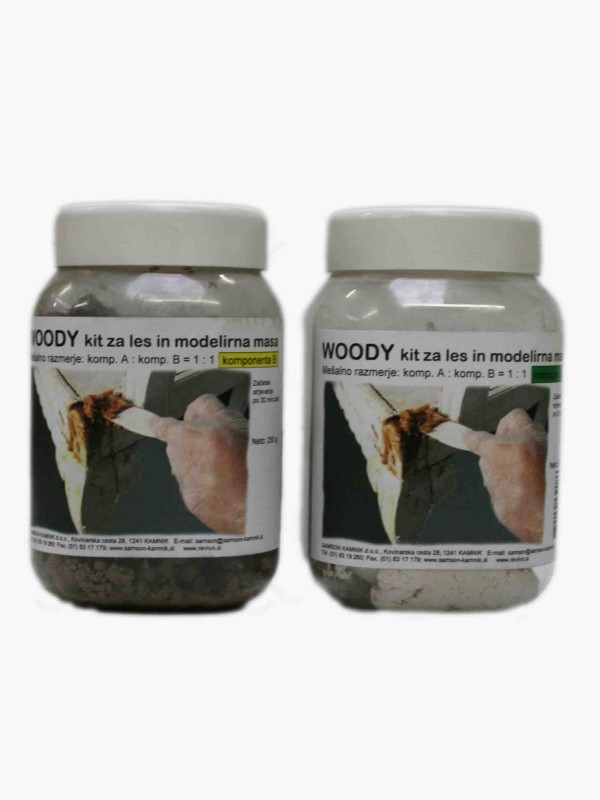WOODY wood repair epoxy paste  250 g + 250 g